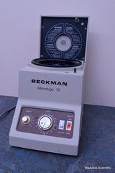 BECKMAN MICROFUGE 12 LABORATORY CENTRIFUGE MODEL 12